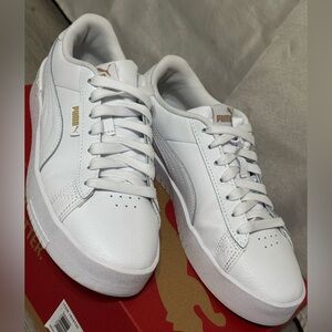 Puma Women's Court Sneaker - Classic White